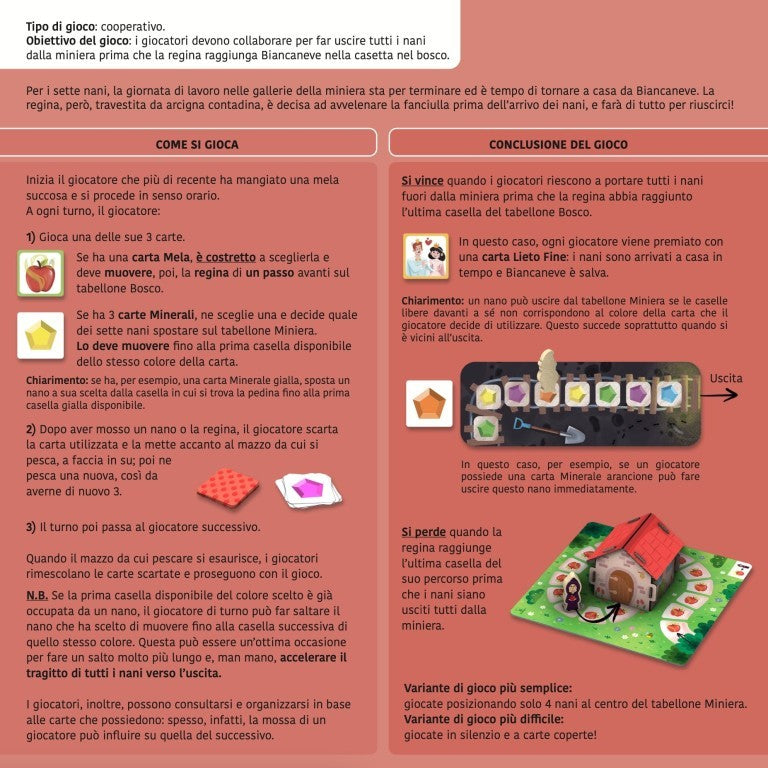 I miei primi giochi di società. Biancaneve e i sette nani - La regina si avvicina!