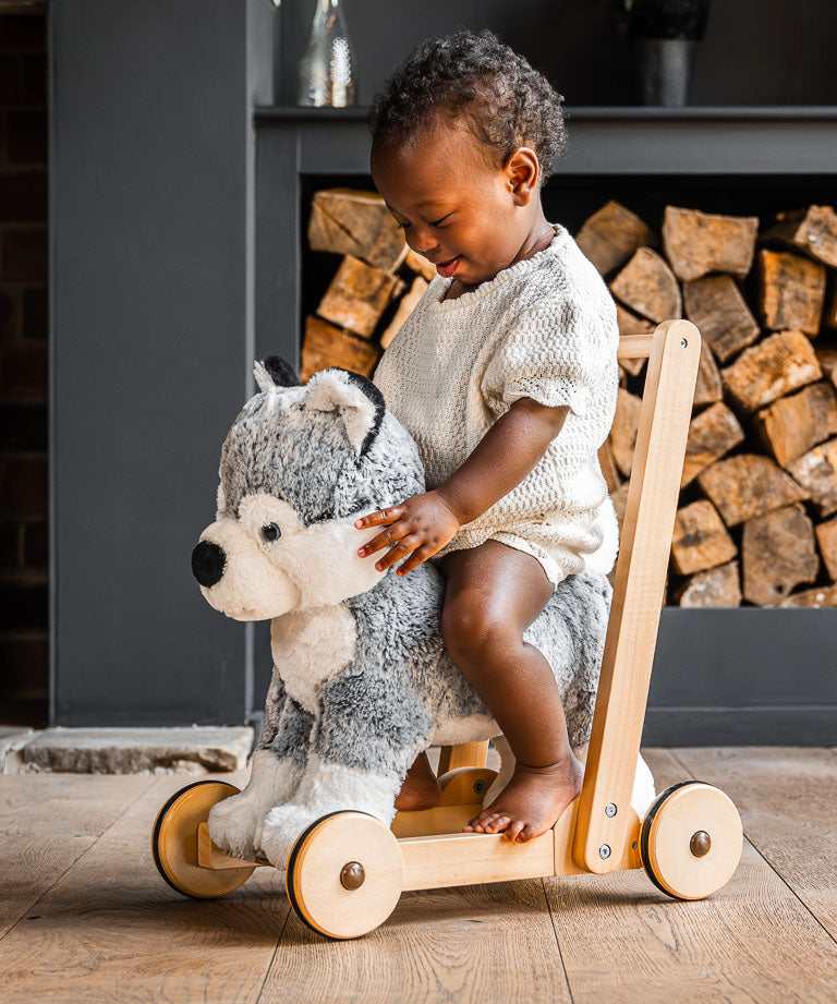 Mishka Dog -Baby Walker