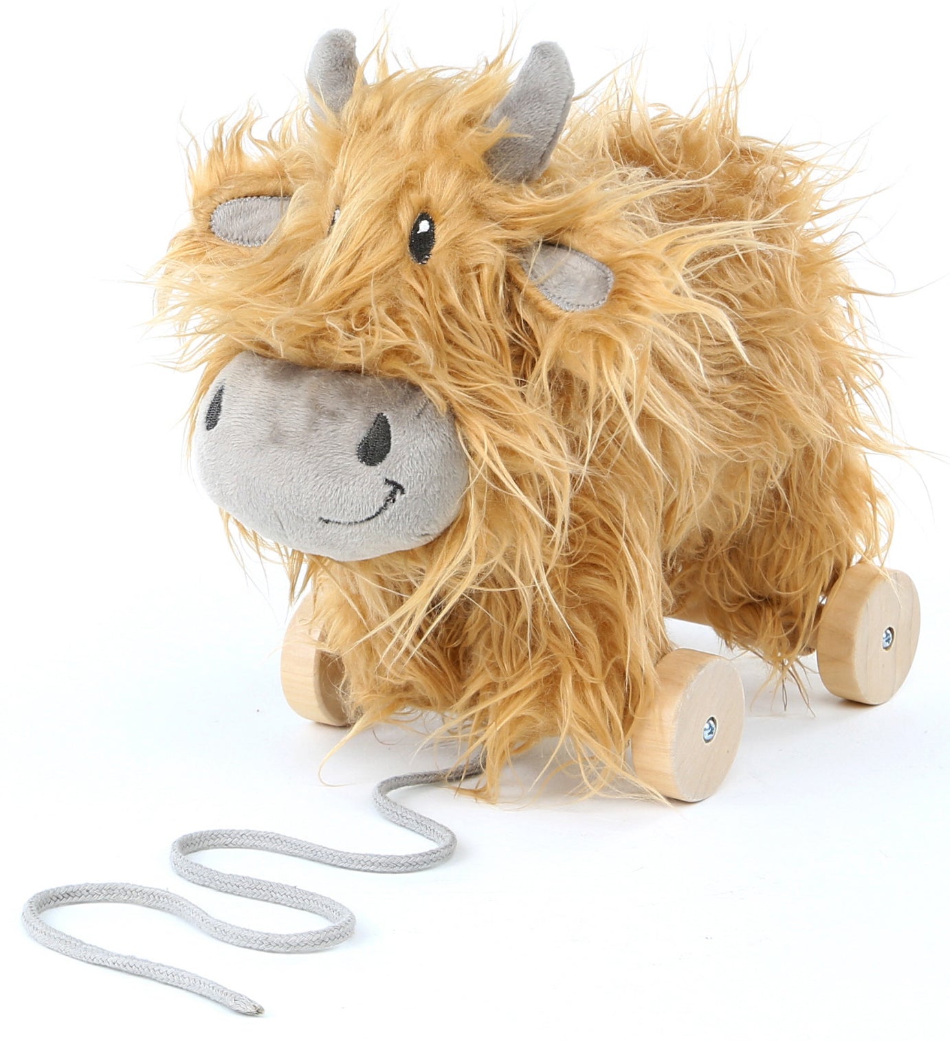 Mucca- Giocattolo da tirare