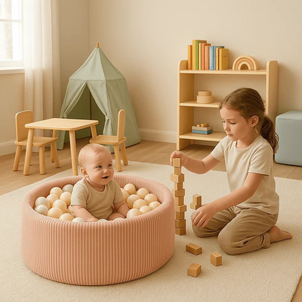 PISCINA CON PALLINE PER BAMBINI
