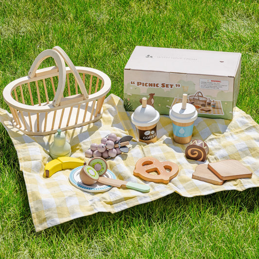 Set di cibo da picnic in legno per bambini ROBUD