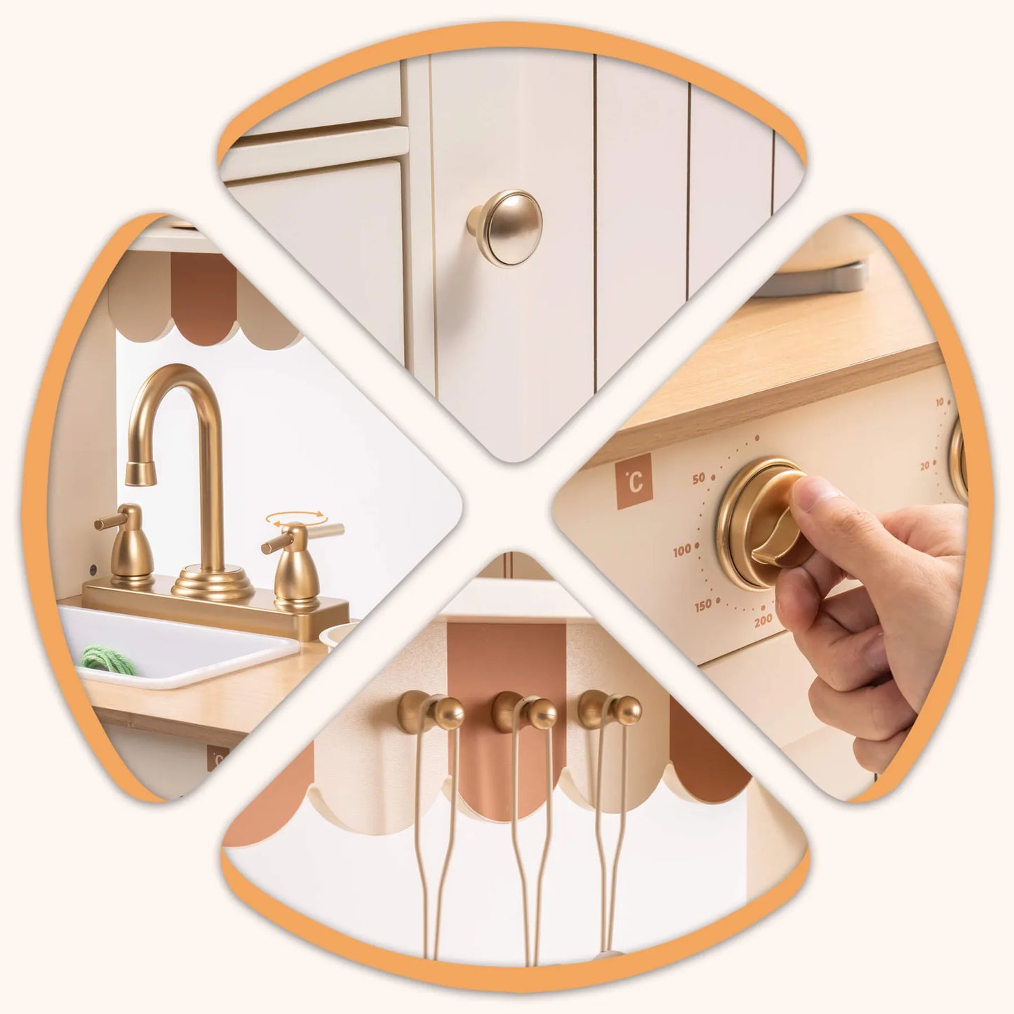 Cucina Olivia Caramel Robud