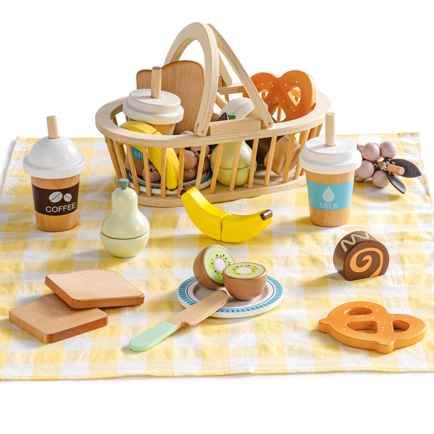Set di cibo da picnic in legno per bambini ROBUD