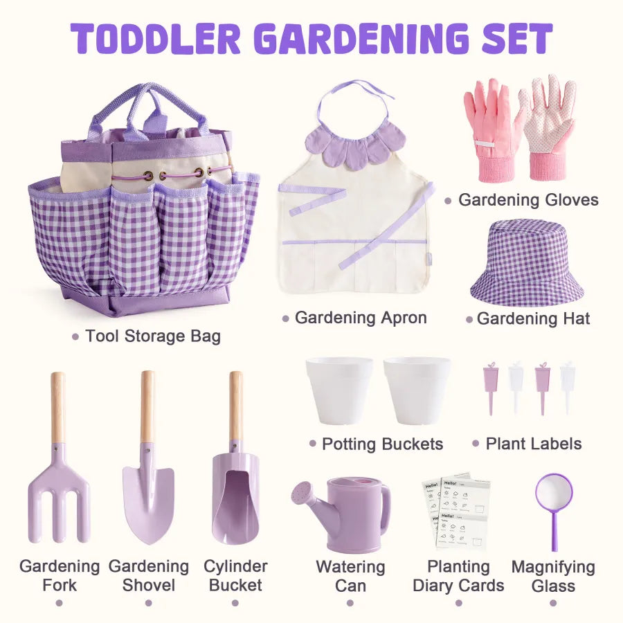 Serie di set da giardinaggio per bambini ROBUD