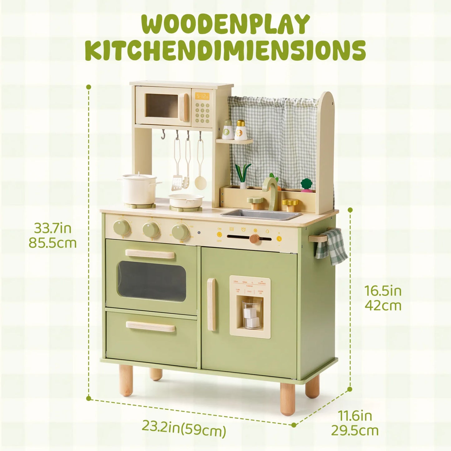 Set da cucina in legno per bambini ROBUD