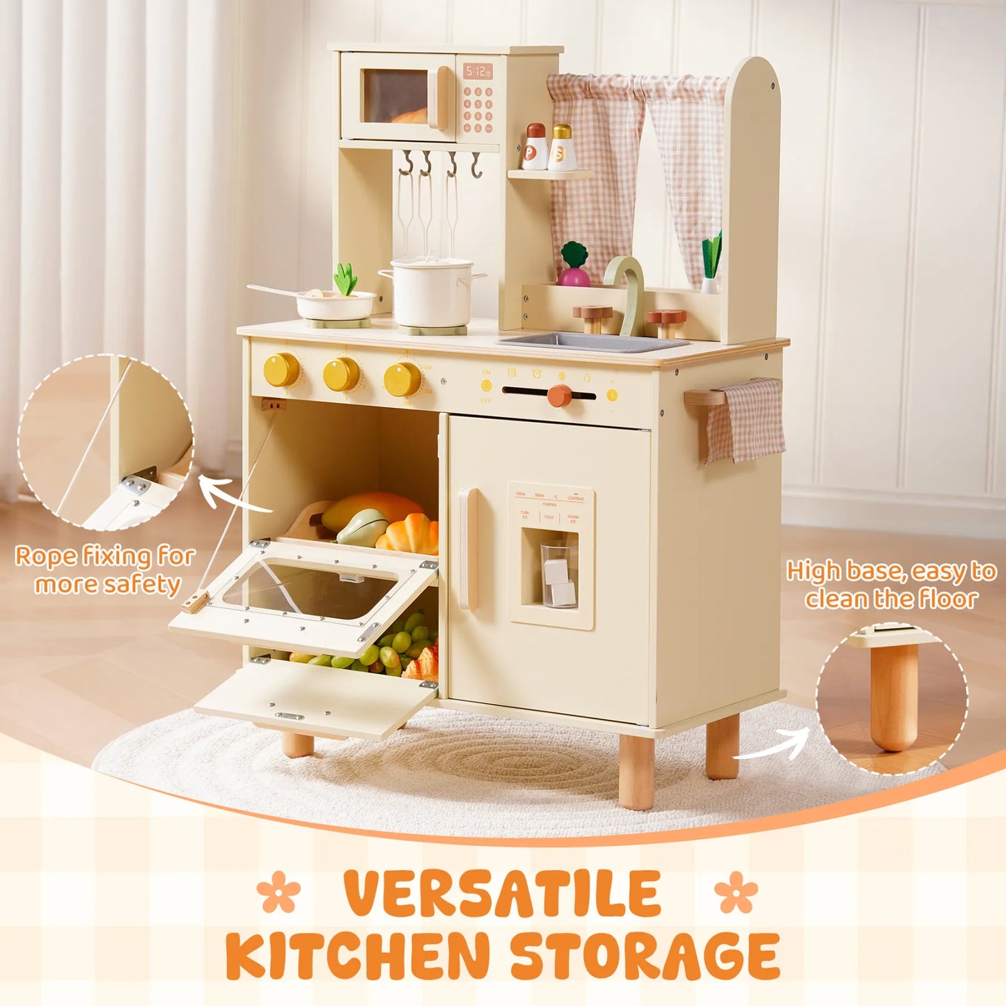 Set da cucina in legno per bambini ROBUD