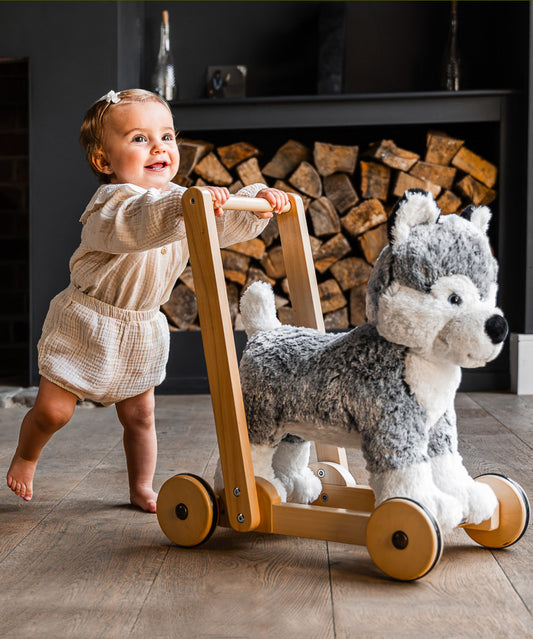 Mishka Dog -Baby Walker