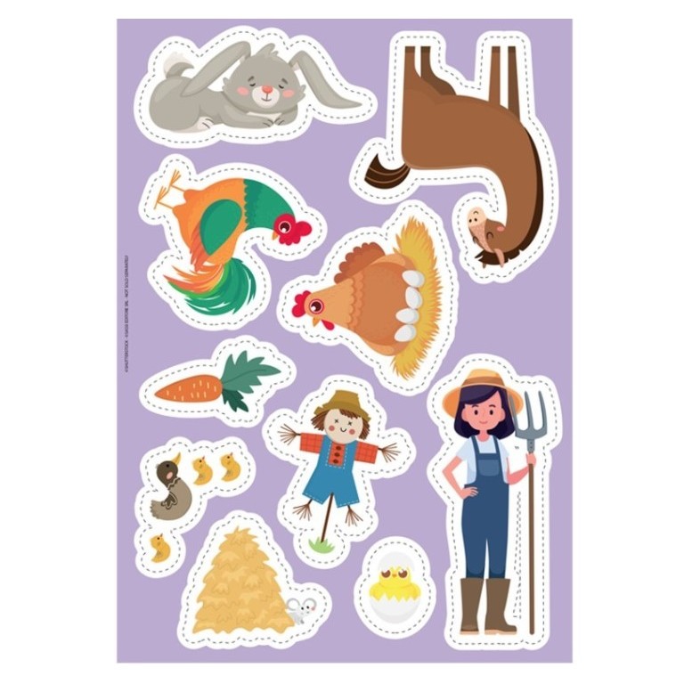 Carte da gioco. Le sette famiglie. La fattoria