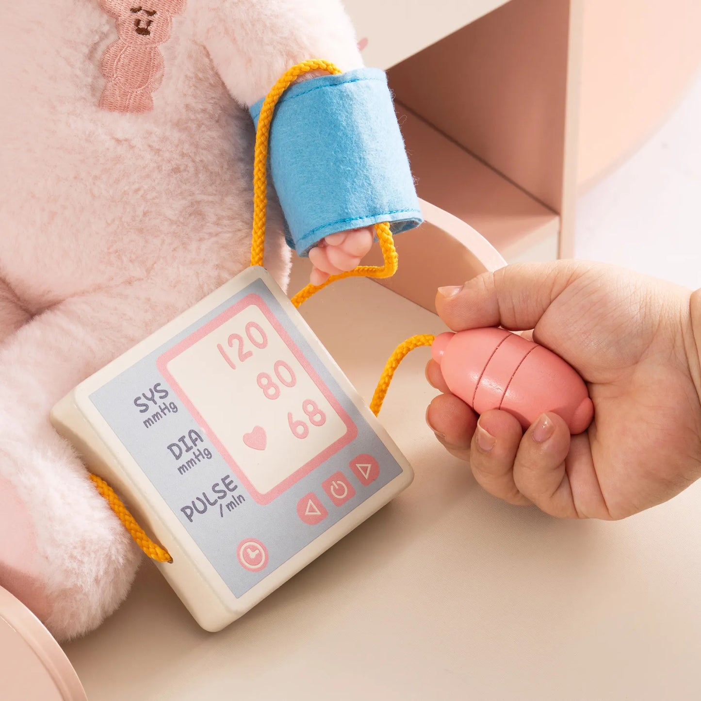 Set di giocattoli ROBUD in legno per attività del dottore