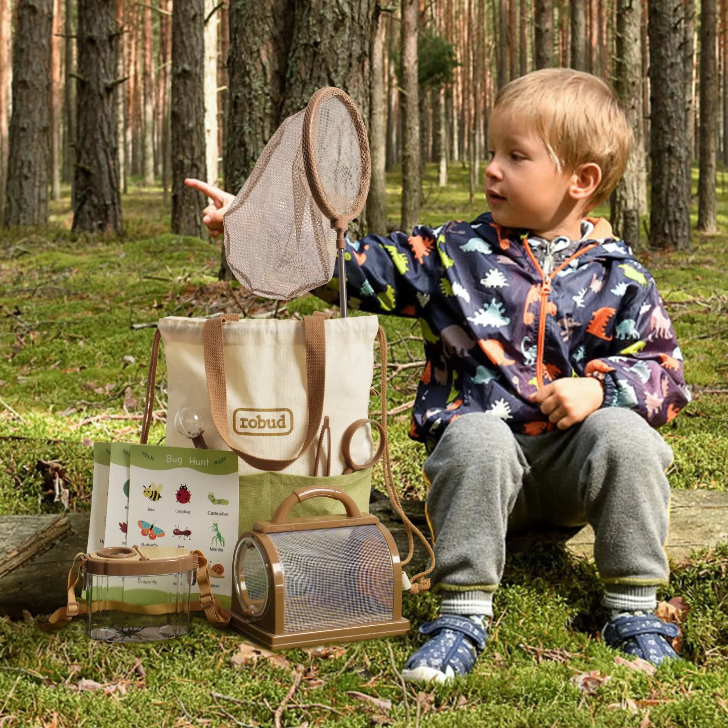 Set di esplorazione all'aperto ROBUD