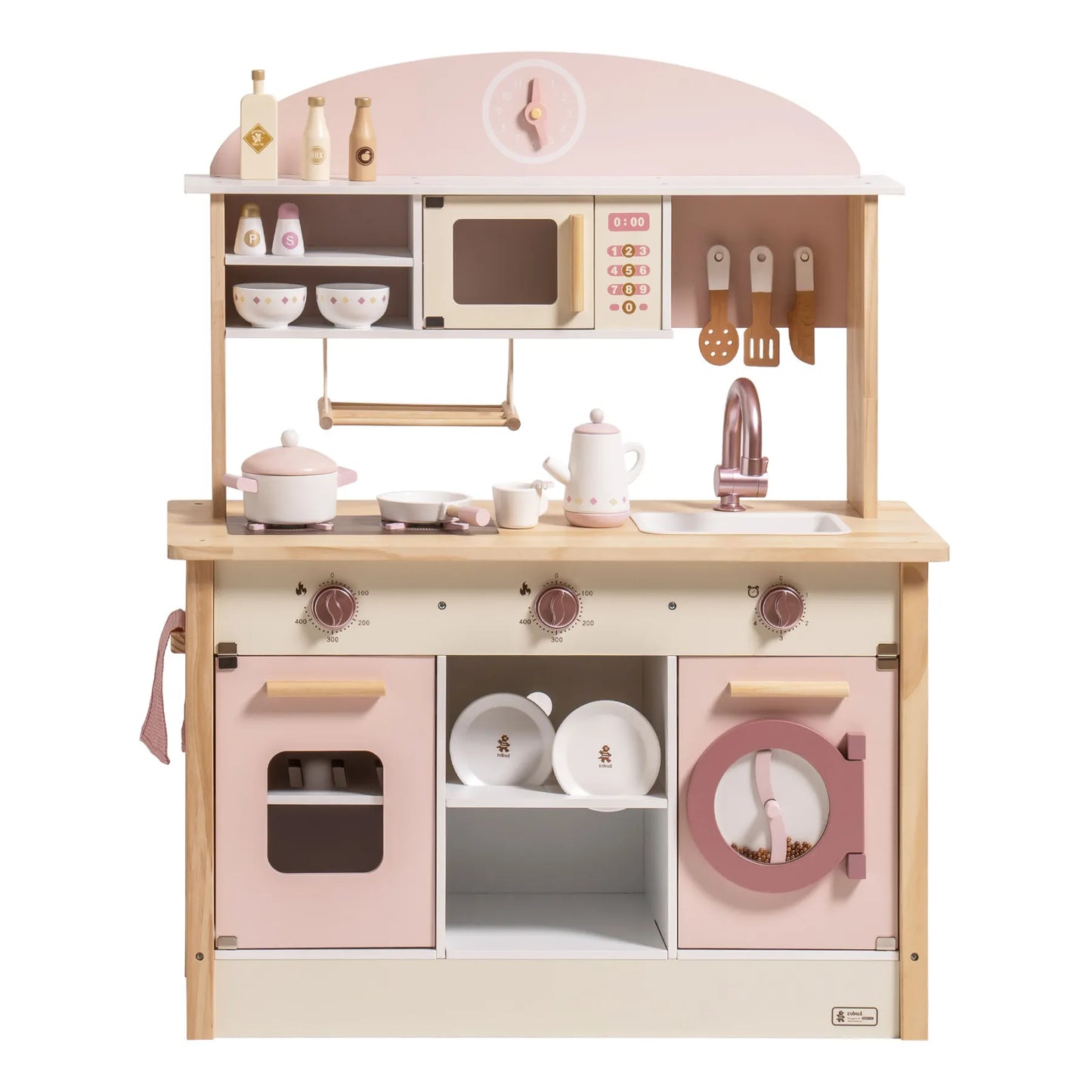 Cucina da Gioco in Legno ROBUD con Accessori Realistici